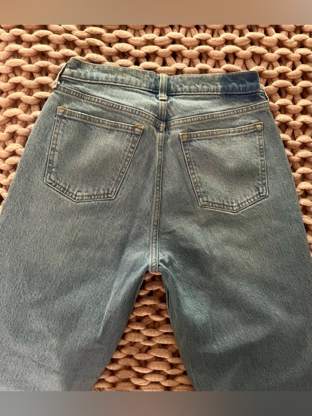Abercrombie & Fitch Vintage Light Blue Straight Jeans - Picture 2 of 4